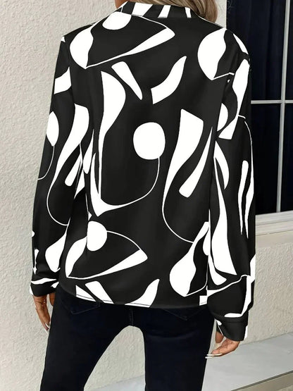 Marlun | Stilvolle bedruckte Bluse für Frauen
