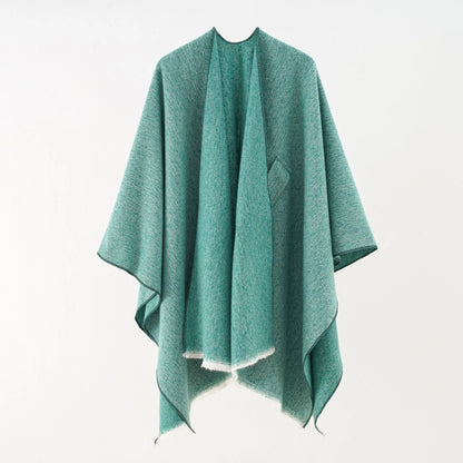 Polarix | Kaschmir-Poncho | Stilvolle Eleganz und Gemütlicher Komfort