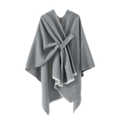 Polarix | Kaschmir-Poncho | Stilvolle Eleganz und Gemütlicher Komfort