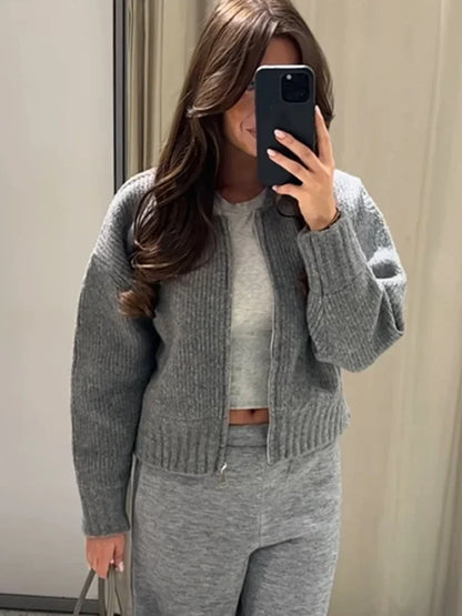 Radiance | Eleganter Cardigan mit O-Ausschnitt für Damen