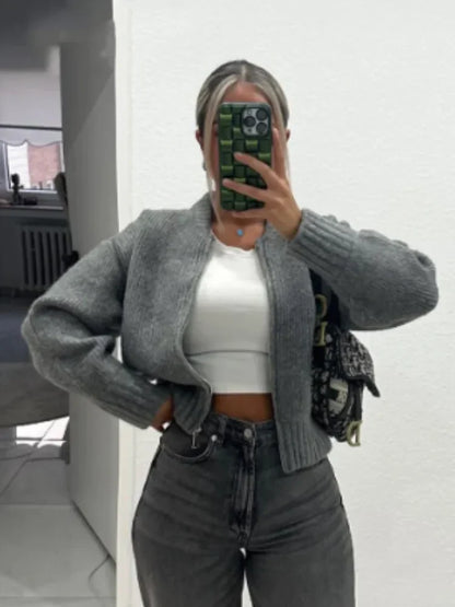 Radiance | Eleganter Cardigan mit O-Ausschnitt für Damen