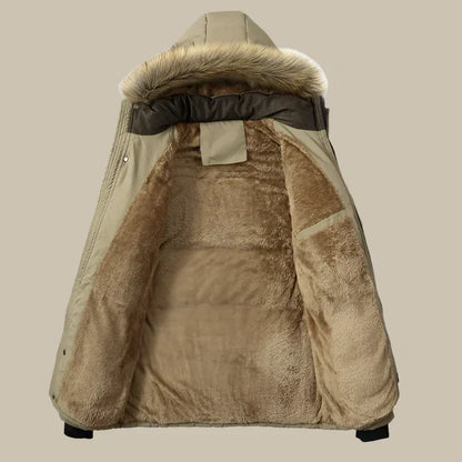 ArcticStyle | Gemütliche Kapuzen-Pufferjacke für ultimative Wärme