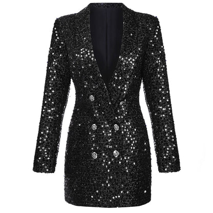Plushify | Glitzernder Blazer-Kleid