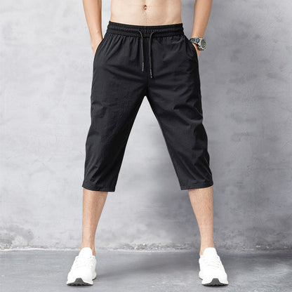 Beigean | Schnelltrocknende Badeshorts aus Nylon in 3/4-Länge