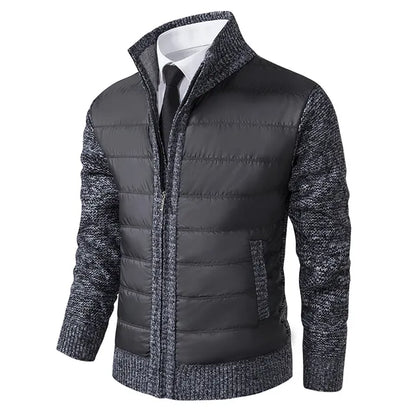 AlpinaLux | Luxuriöse Winter-Strickjacke für Männer