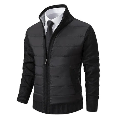 AlpinaLux | Luxuriöse Winter-Strickjacke für Männer