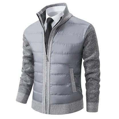 AlpinaLux | Luxuriöse Winter-Strickjacke für Männer