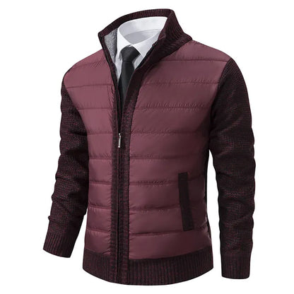 AlpinaLux | Luxuriöse Winter-Strickjacke für Männer
