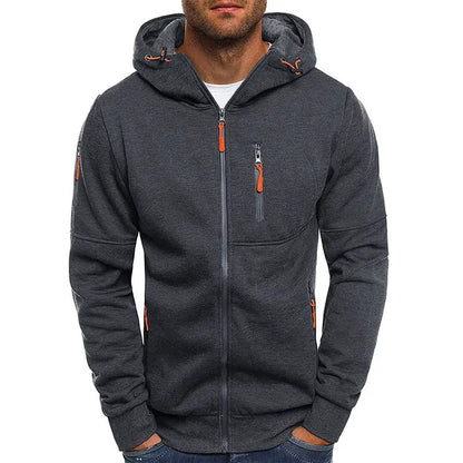 Styloria | Herren Tech-Fleece-Jacke mit Stil und Funktionalität