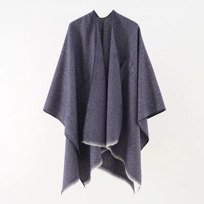 Polarix | Kaschmir-Poncho | Stilvolle Eleganz und Gemütlicher Komfort