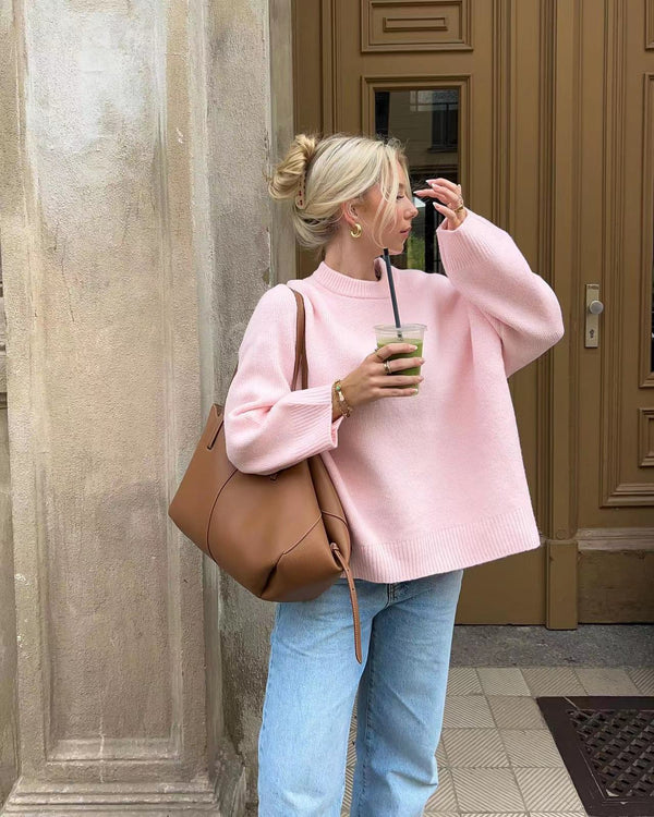 Mistral | Kuscheliger rosa Pullover für jede Gelegenheit