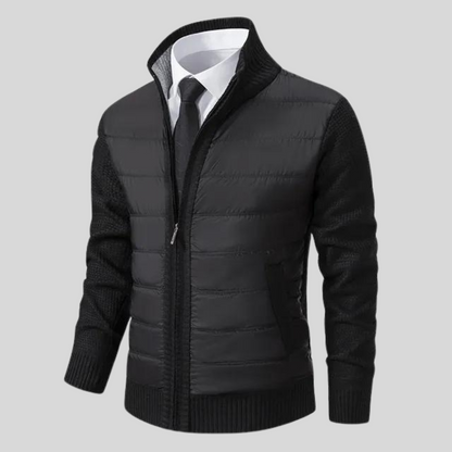 AlpinaLux | Luxuriöse Winter-Strickjacke für Männer