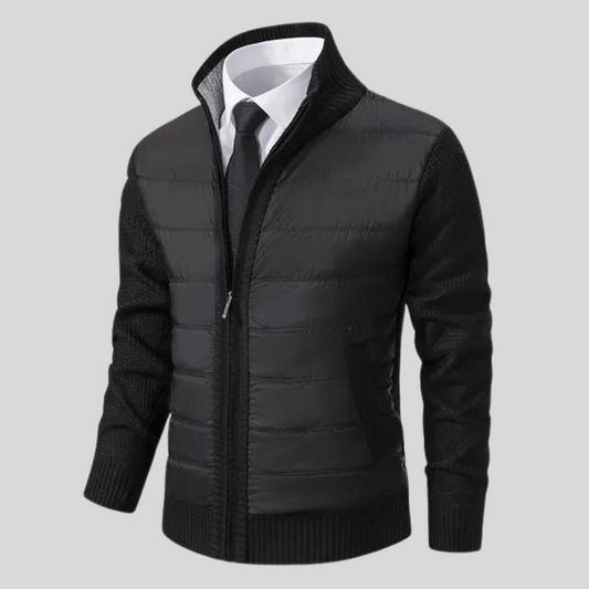AlpinaLux | Luxuriöse Winter-Strickjacke für Männer