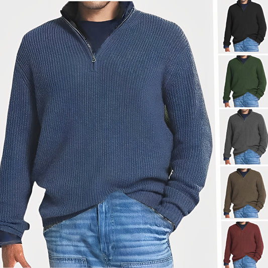 Azura | Eleganter Herren Baumwollpullover für den modernen Stil