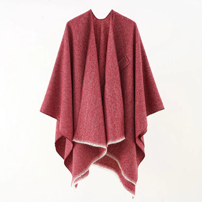 Polarix | Kaschmir-Poncho | Stilvolle Eleganz und Gemütlicher Komfort