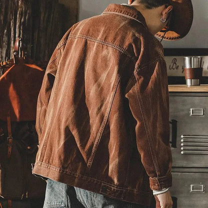 Nuvia | Herren Denim-Jacke aus hochwertiger Baumwolle