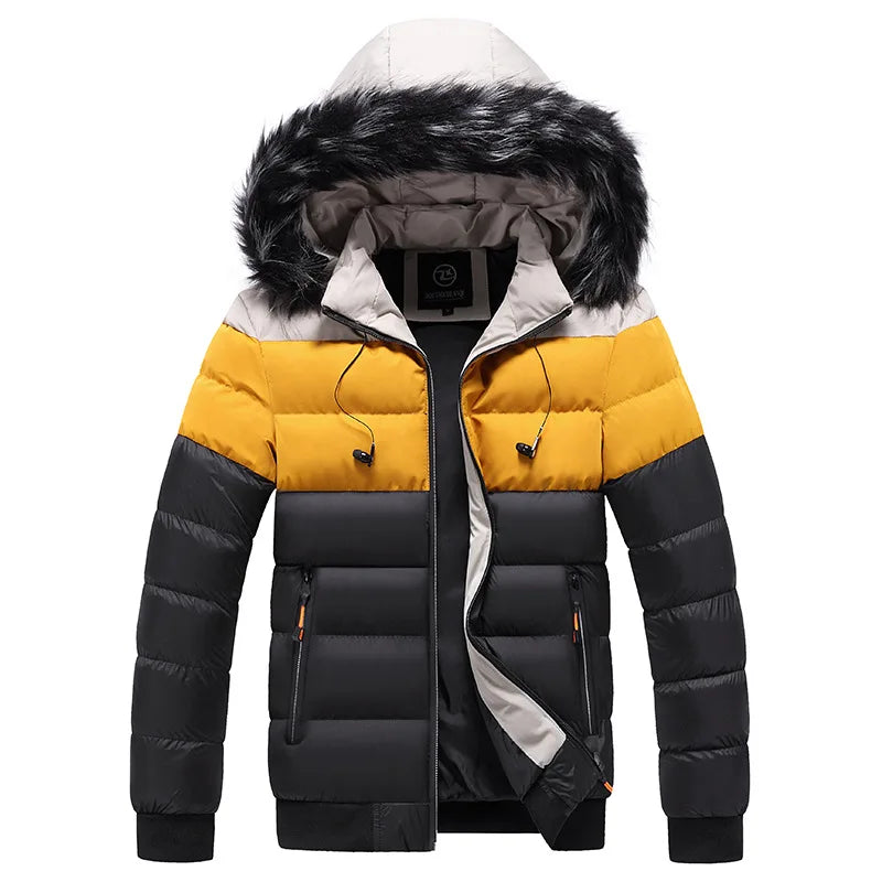 CozyTread | Premium Herren-Winterjacke – Stilvoller Schutz für kalte Tage