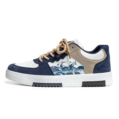 Chicsole | Trendige Sneakers für Männer mit stylischem Print und Schnürung