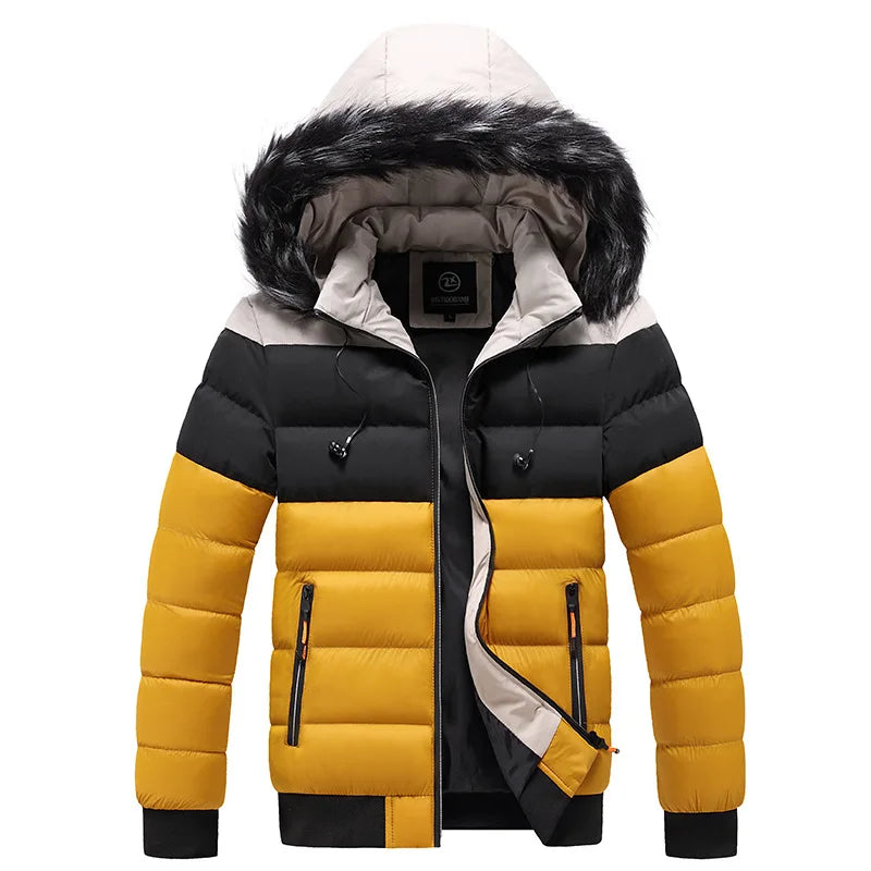 CozyTread | Premium Herren-Winterjacke – Stilvoller Schutz für kalte Tage