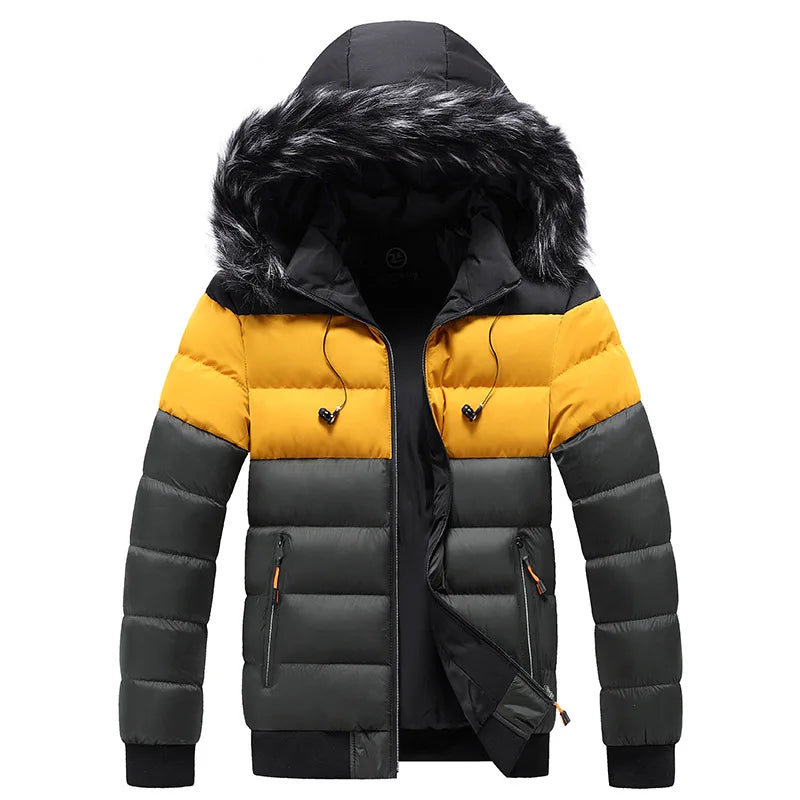 CozyTread | Premium Herren-Winterjacke – Stilvoller Schutz für kalte Tage