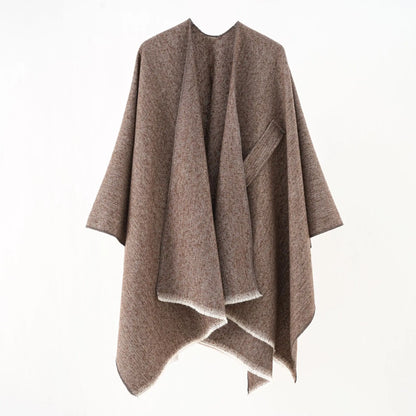 Polarix | Kaschmir-Poncho | Stilvolle Eleganz und Gemütlicher Komfort
