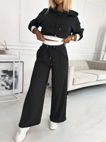 Kendra | Set aus Kapuzenpullover und Hose für Damen