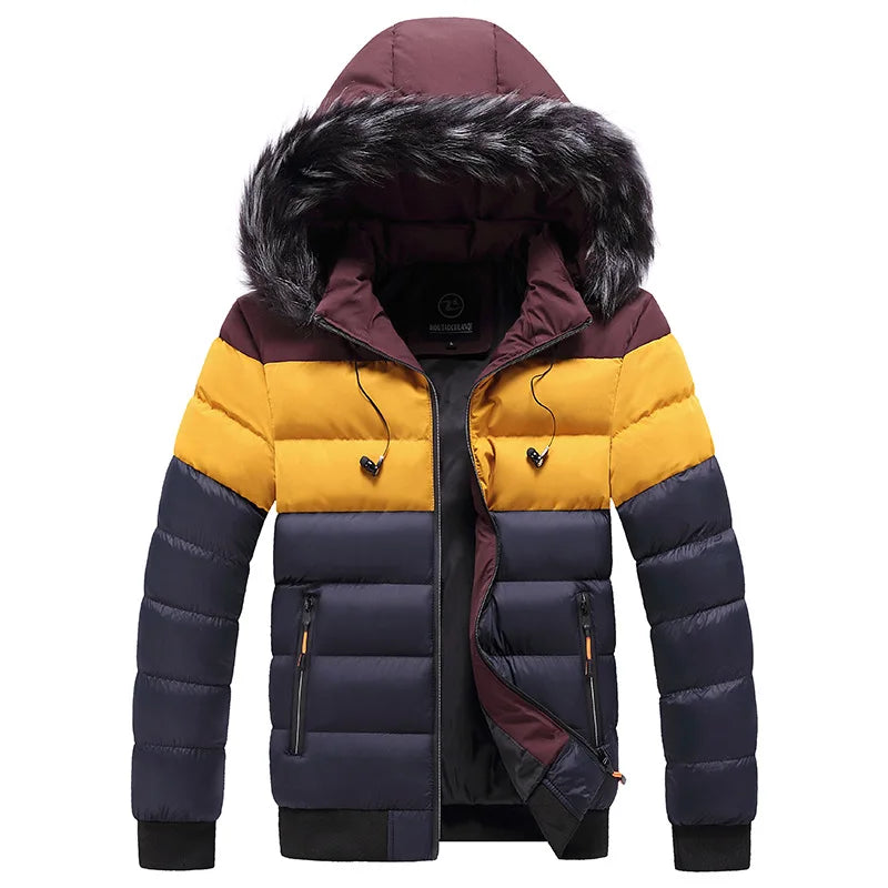 CozyTread | Premium Herren-Winterjacke – Stilvoller Schutz für kalte Tage