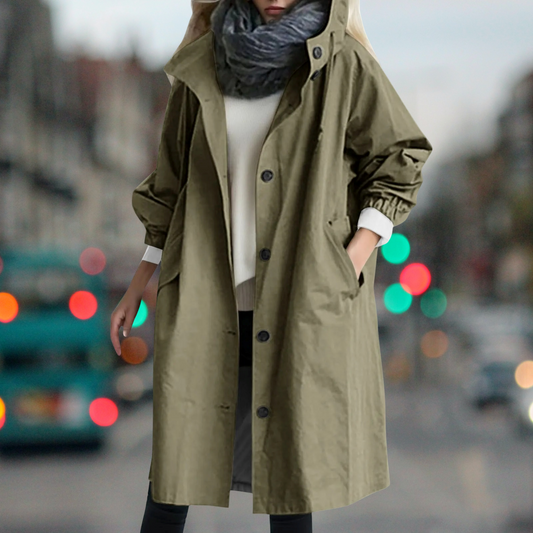 Jeanique | Wasserdichter, modischer und warmer Trenchcoat