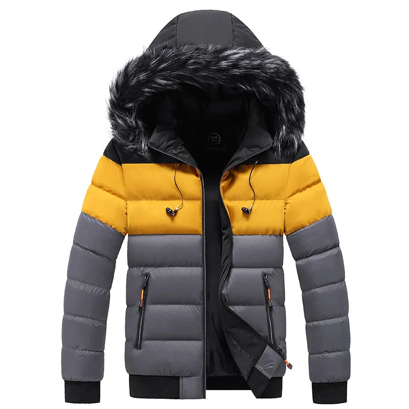 CozyTread | Premium Herren-Winterjacke – Stilvoller Schutz für kalte Tage