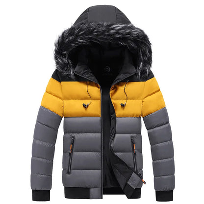 CozyTread | Premium Herren-Winterjacke – Stilvoller Schutz für kalte Tage