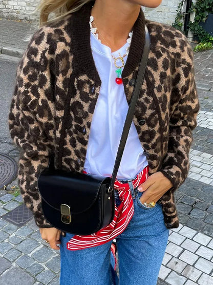 Nimbus – Leopard Strickjacke