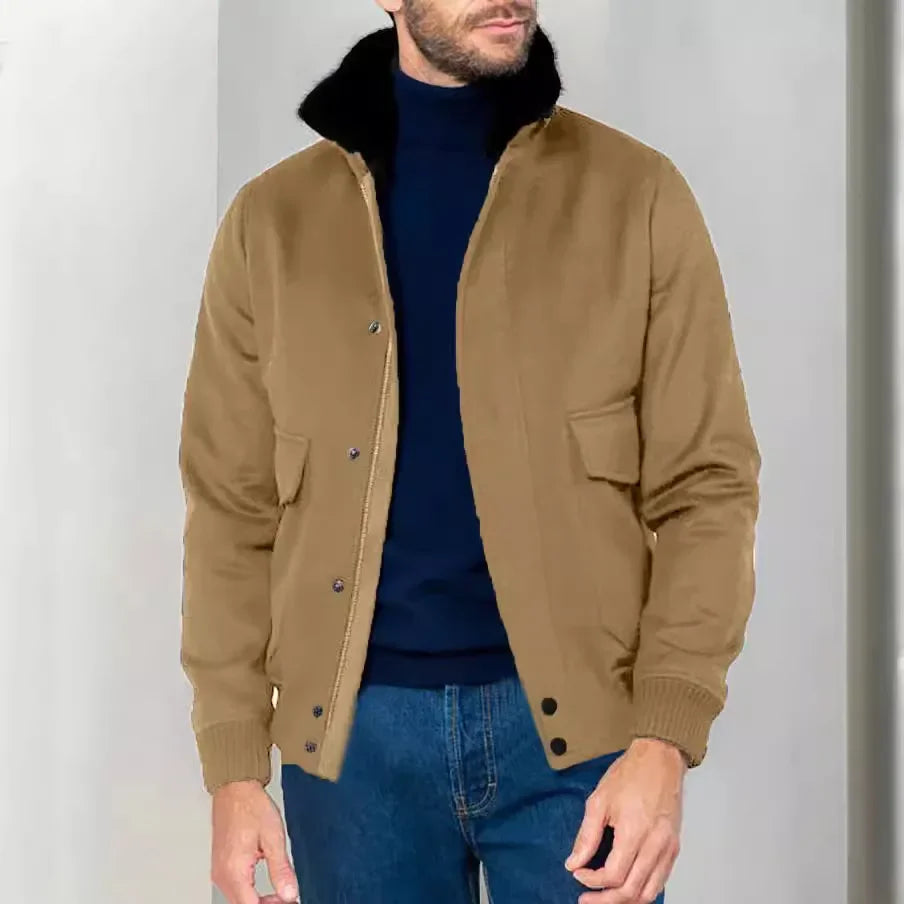 Max | Neue Casual-Herrenjacke im britischen Stil aus Baumwolle