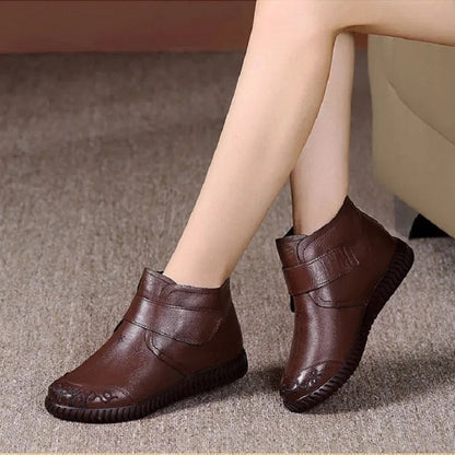 Frostix | Warme wasserdichte Stiefeletten mit kuscheligem Fellfutter