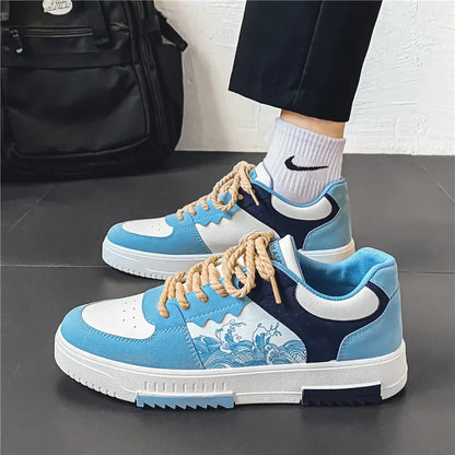 Chicsole | Trendige Sneakers für Männer mit stylischem Print und Schnürung