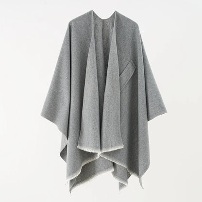 Polarix | Kaschmir-Poncho | Stilvolle Eleganz und Gemütlicher Komfort