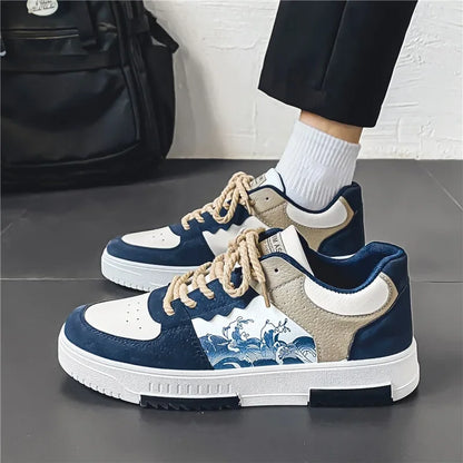 Chicsole | Trendige Sneakers für Männer mit stylischem Print und Schnürung