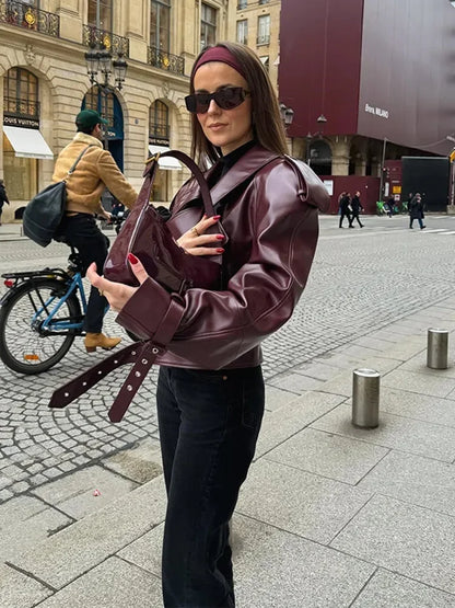 Celeste | Elegante Damen-Lederjacke