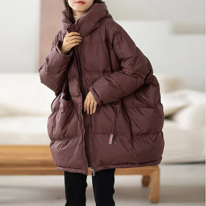 Gripora | Extra Warme Oversize-Pufferjacke für den Winter