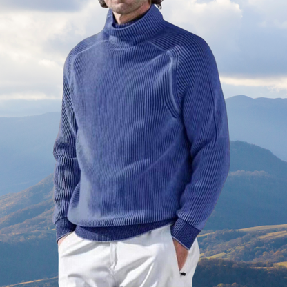 Tobias | Men's Turtleneck Sweater – Stylish, Warm Knitwear for the Cold Season