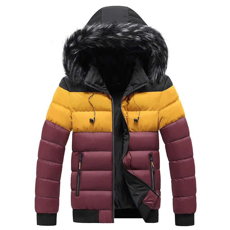 CozyTread | Premium Herren-Winterjacke – Stilvoller Schutz für kalte Tage