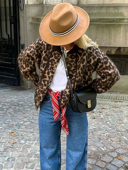 Nimbus – Leopard Strickjacke
