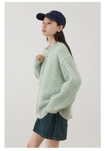 Gerippter Twist-Pullover aus Strick für Damen | Solstice™