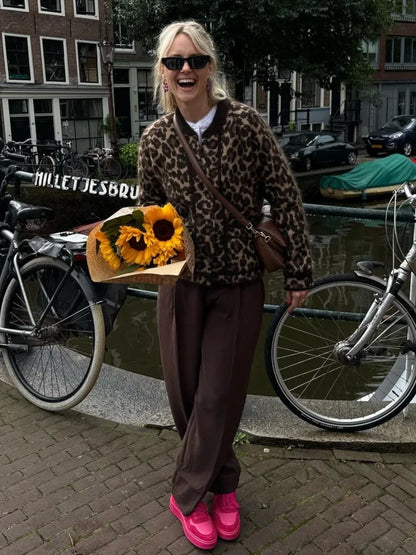 Nimbus – Leopard Strickjacke