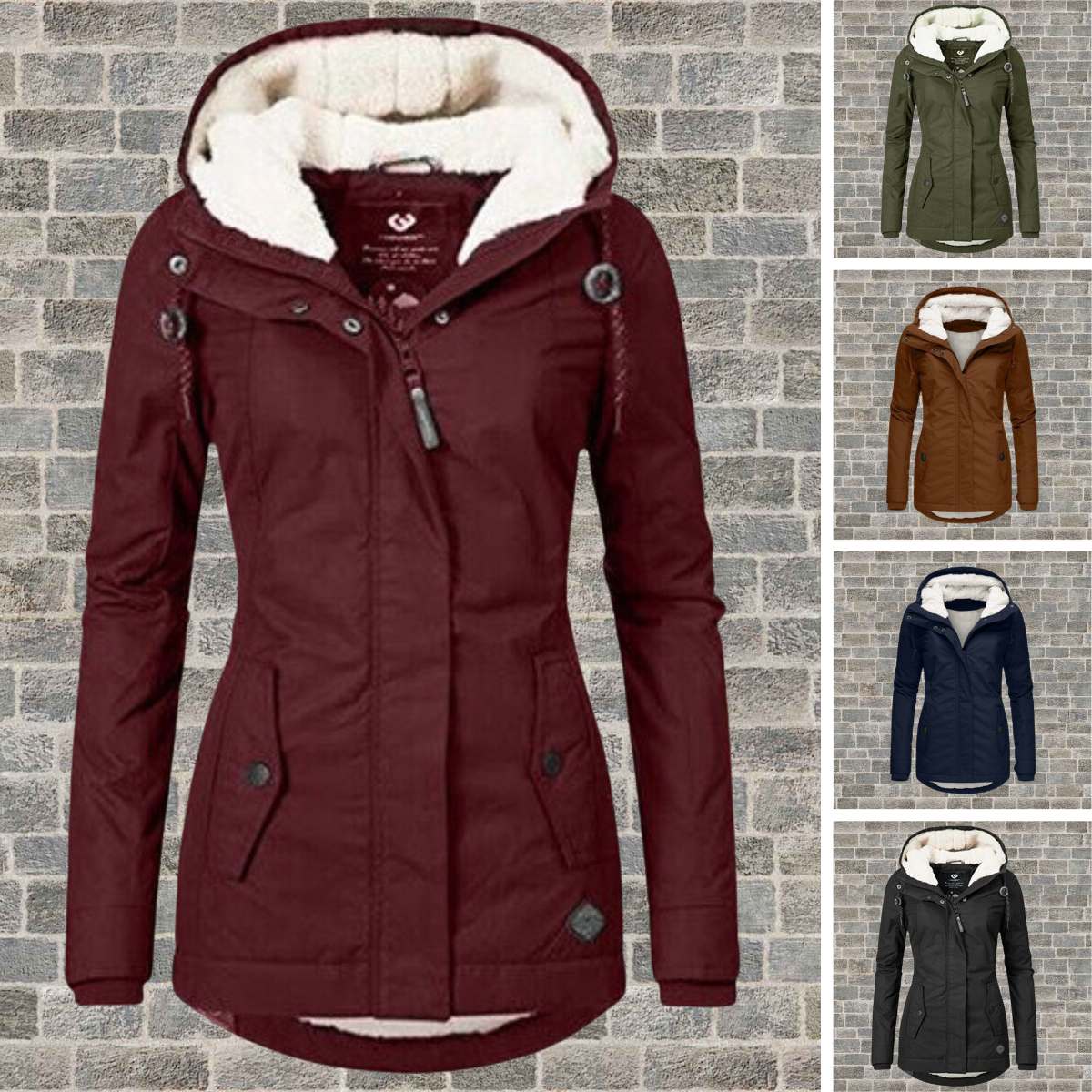 NordicNest | Jacke mit Fleecefutter