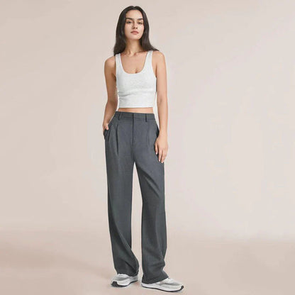 Flow™ - Elegante Hose mit weitem Bein und hohem Bund