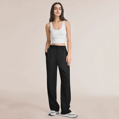 Flow™ - Elegante Hose mit weitem Bein und hohem Bund