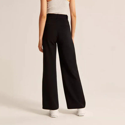 Flow™ - Elegante Hose mit weitem Bein und hohem Bund
