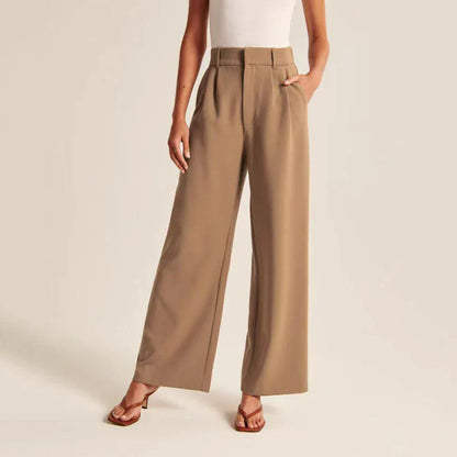Flow™ - Elegante Hose mit weitem Bein und hohem Bund