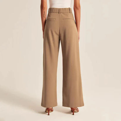 Flow™ - Elegante Hose mit weitem Bein und hohem Bund