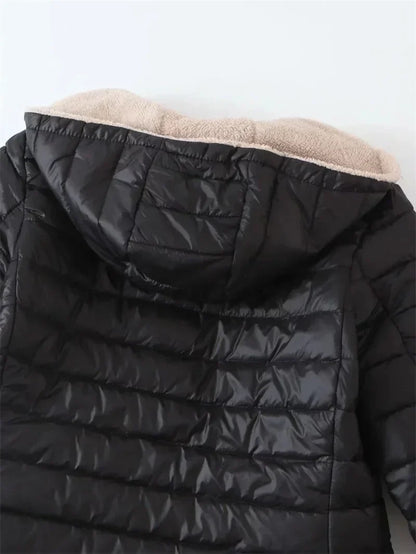 Fleecora | Fleecegefütterte Kapuzenjacke